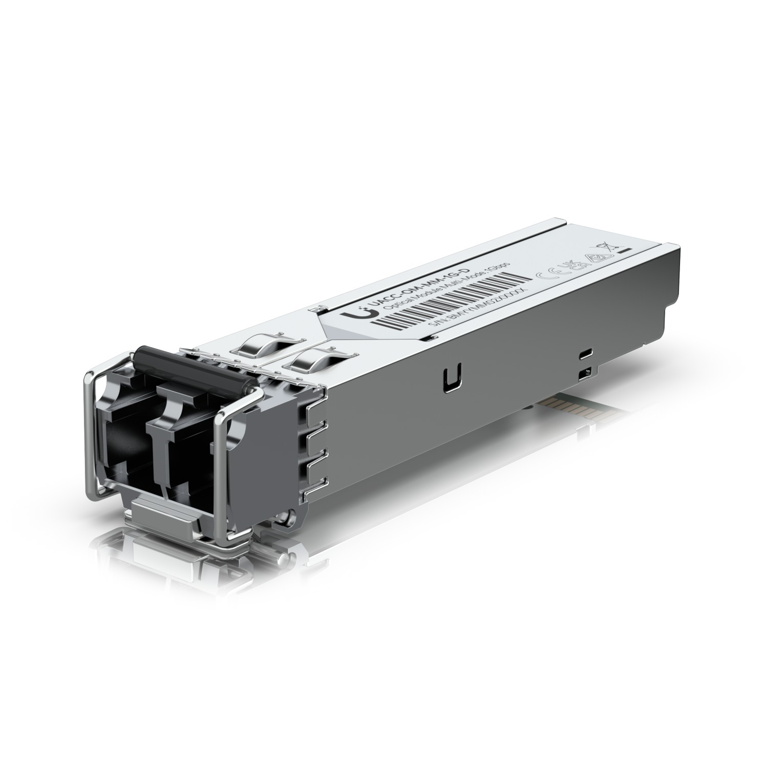 Ubiquiti UACC-OM-MM-1G-D (UF-MM-1G) - 1G SFP, MM Module, Duplex LC UPC, 1-Pack 