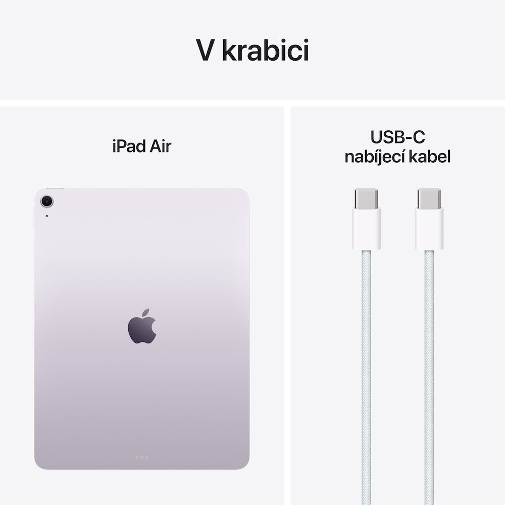 Apple iPad Air 13"/ (M3) Wi-Fi/ 12, 9"/ 2732x2048/ 8GB/ 128GB/ iPadOS18/ Purple 