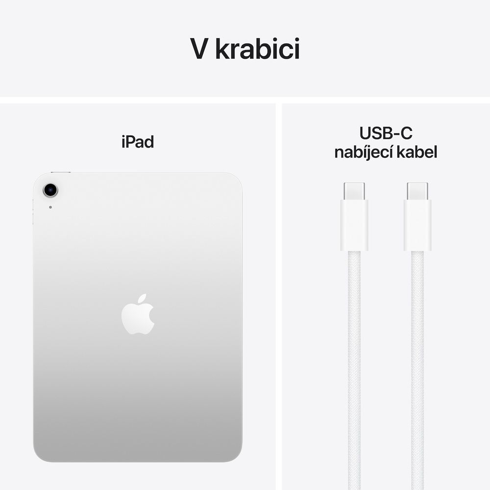 Apple iPad 11"/ Wi-Fi/ 10, 86"/ 2360x1640/ 256GB/ iPadOS18/ Silver 