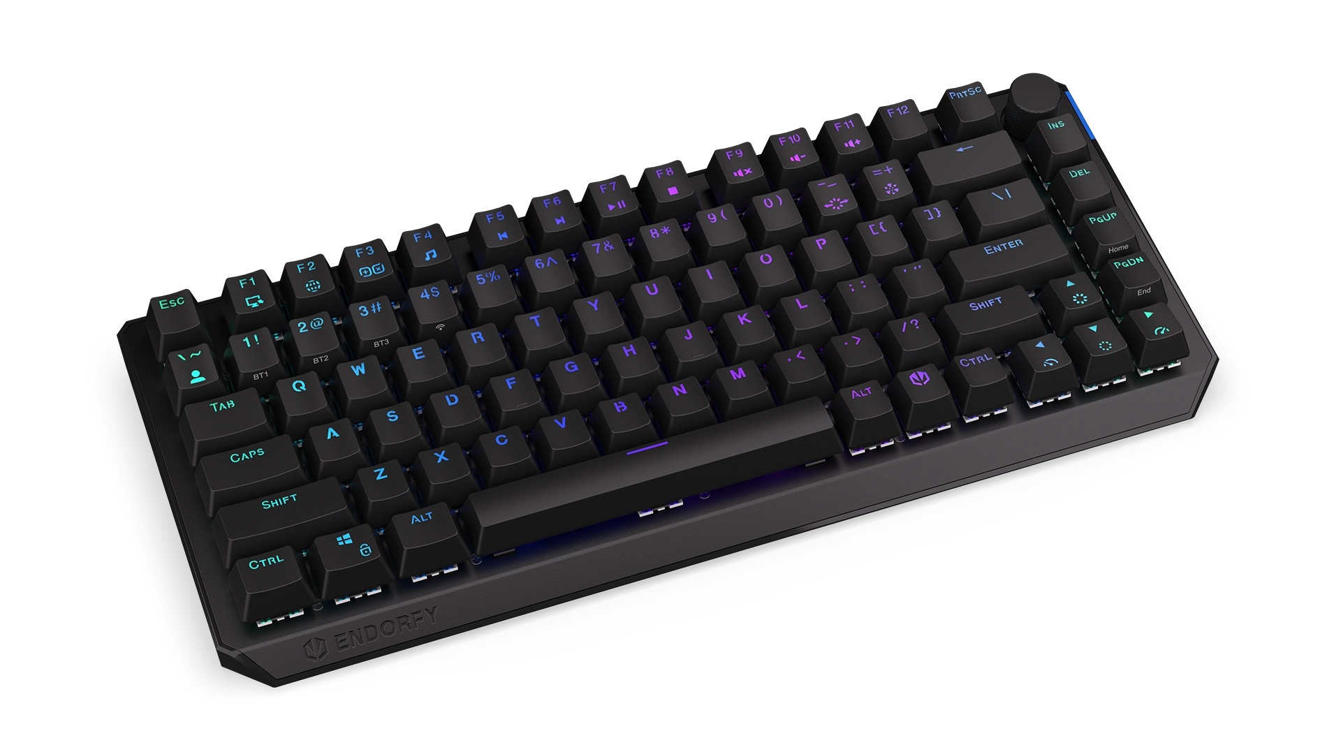 Endorfy Thock 75% Red/ Drôtové/ Bezdrôtové/ US layout/ Čierna 