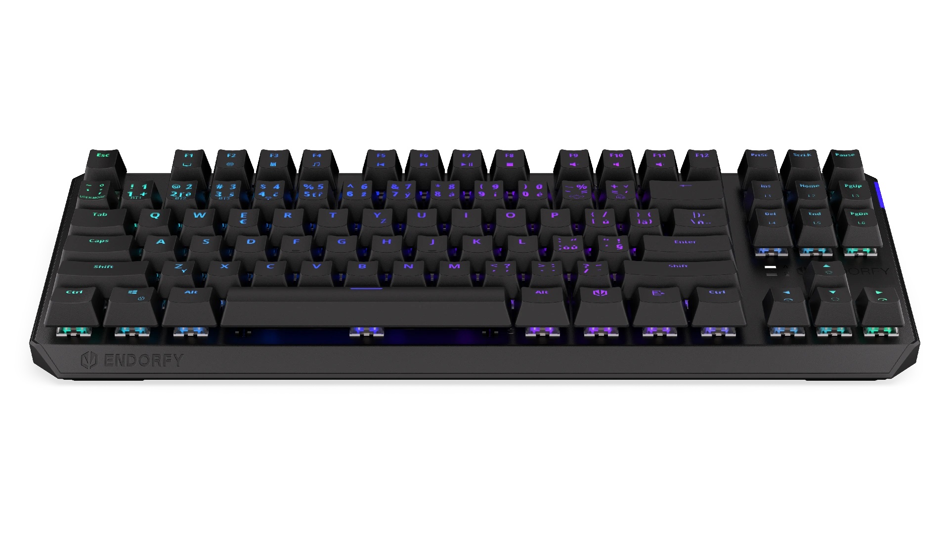 Endorfy Thock TKL Brown/ Drôtové/ Bezdrôtové/ CZ layout/ Čierna 