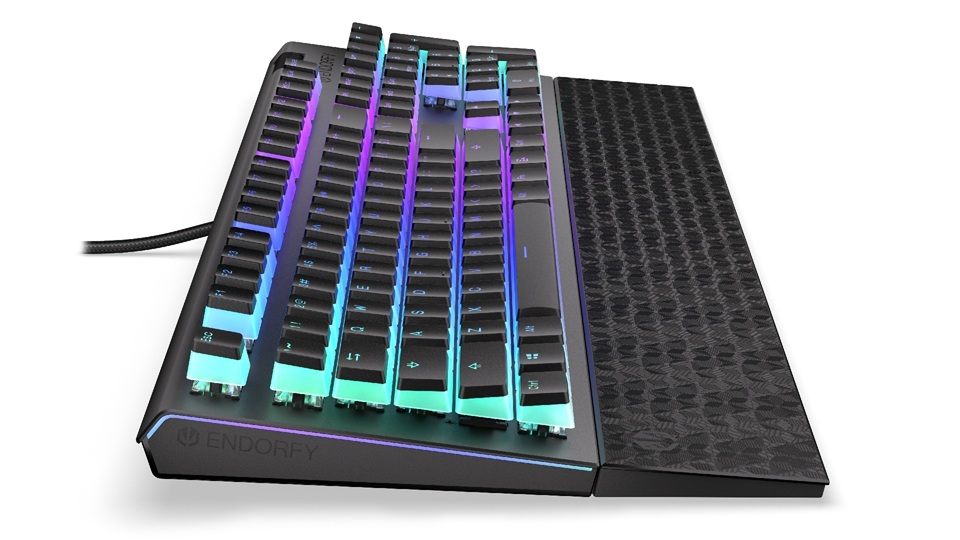 Endorfy Omnis Pudding Blue/ Drôtové USB-A/ US layout/ Čierna 