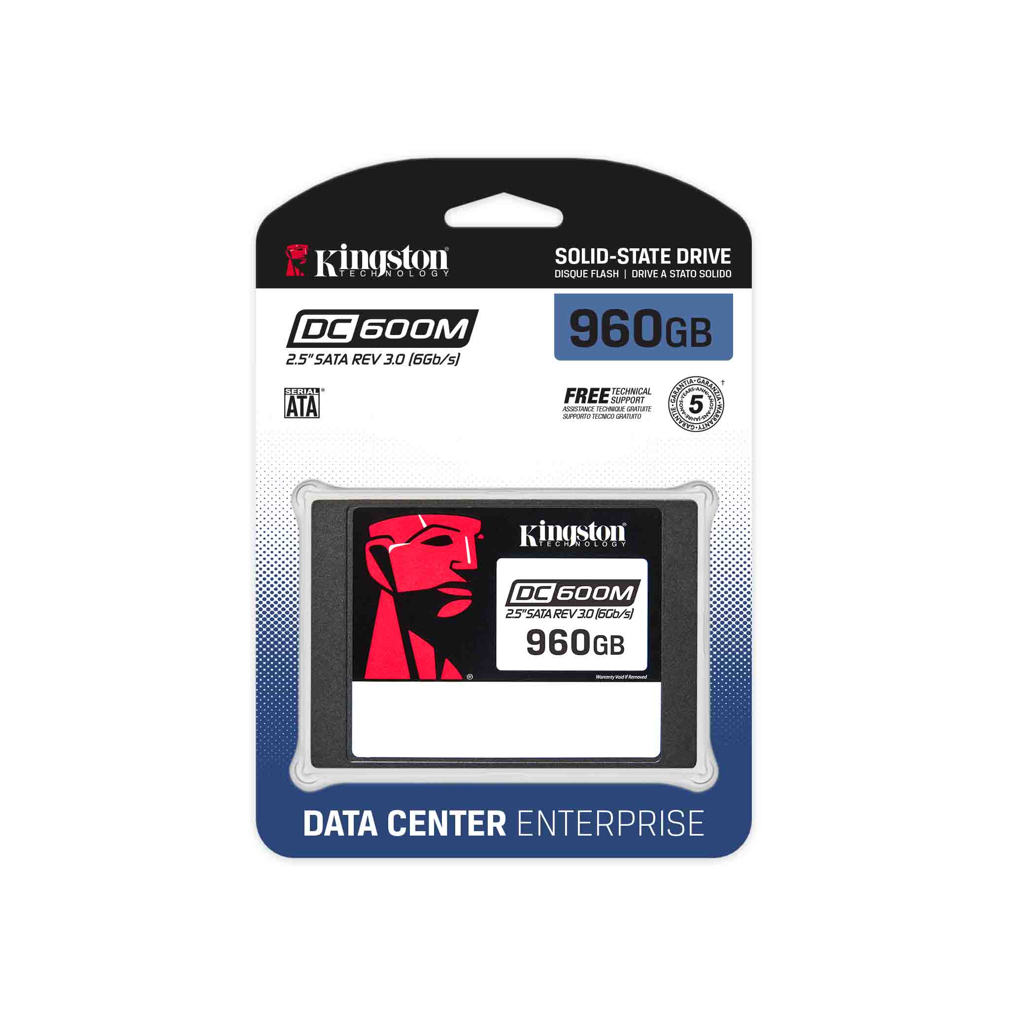 960GB DC600ME Kingston SATA Enterprise TCG 