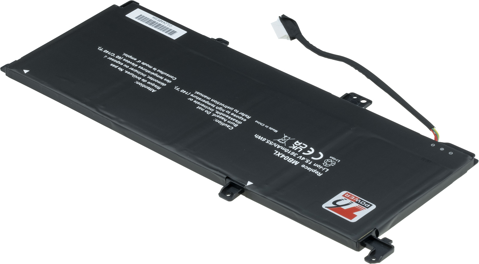 Batéria T6 Power pre HP Envy 15-aq000, M6-aq000 x360 séria, 3610mAh, 55Wh, 4cell, Li-pol 