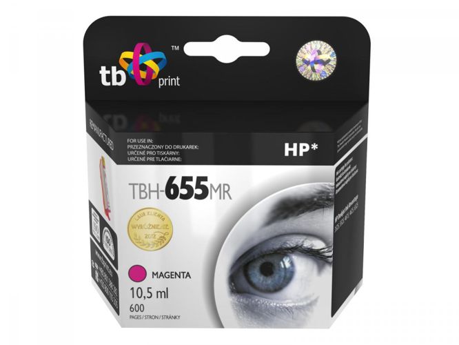 Ink. kazeta TB kompatibilná s HP 655, Magenta ref.
