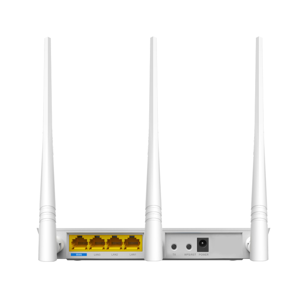 Tenda F3 (F303) WiFi N Router 802.11 b/ g/ n, 300 Mbps, WISP, Universal Repeater, 3x 5 dBi antény 