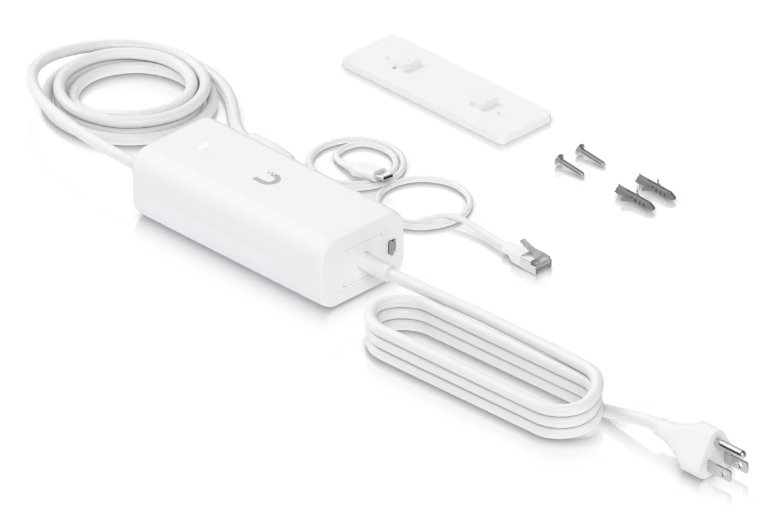 Ubiquiti UACC-PoE+-USBC, PoE Integrated AC adaptér 