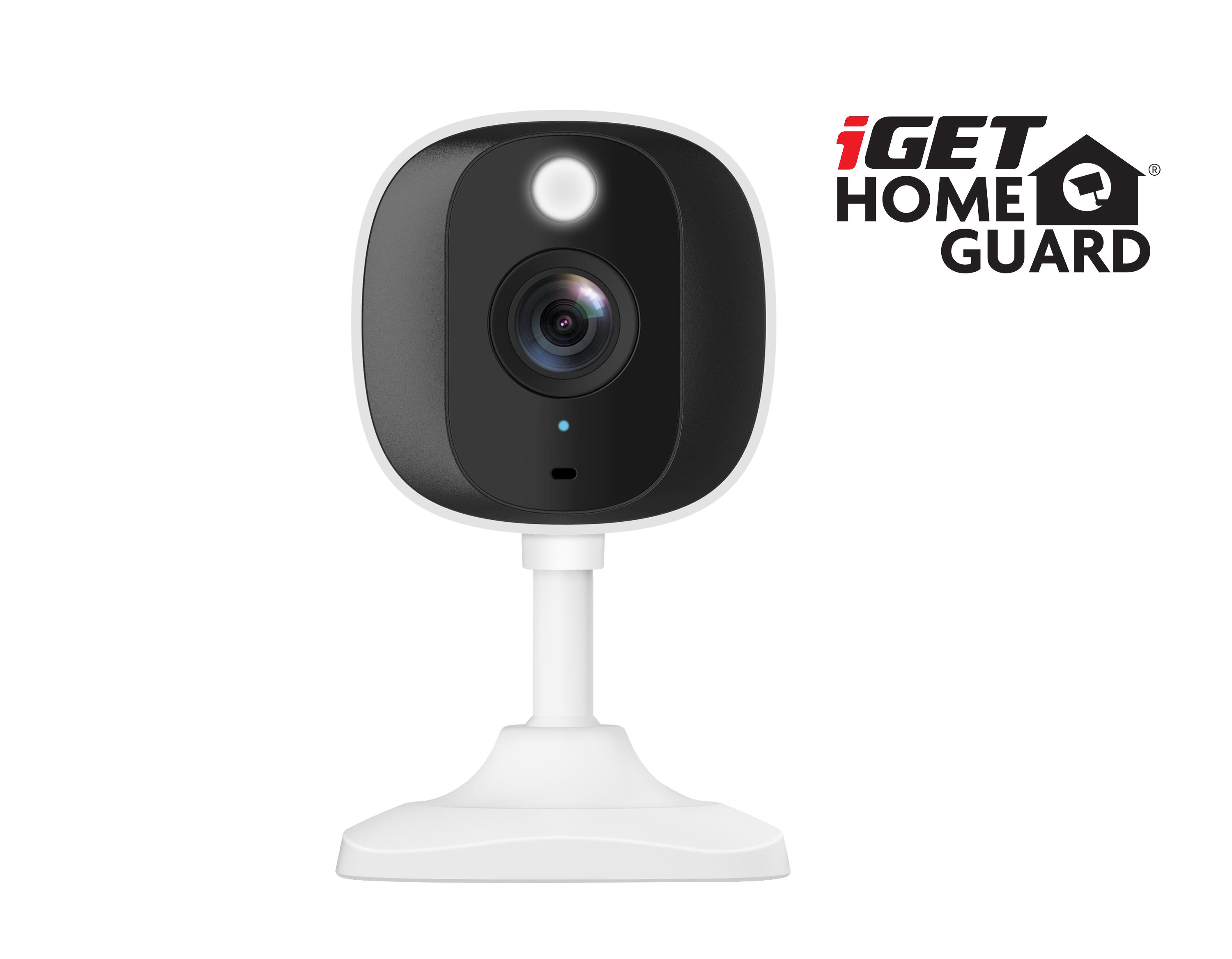 iGET HGWIP814 - WiFi vonkajšia IP 2K QHD kamera s LED a IR nočným videním, zvuk, IP66, 140 °, CZ app 