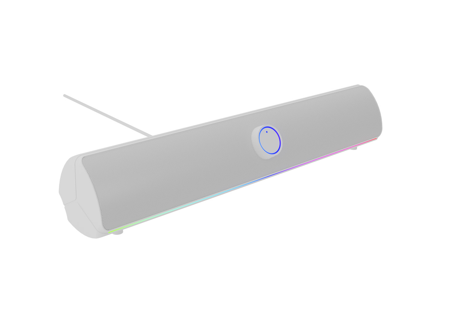 Genesis herný soundbar HELIUM 312BT/ Biela/ Stereo/ 10W 