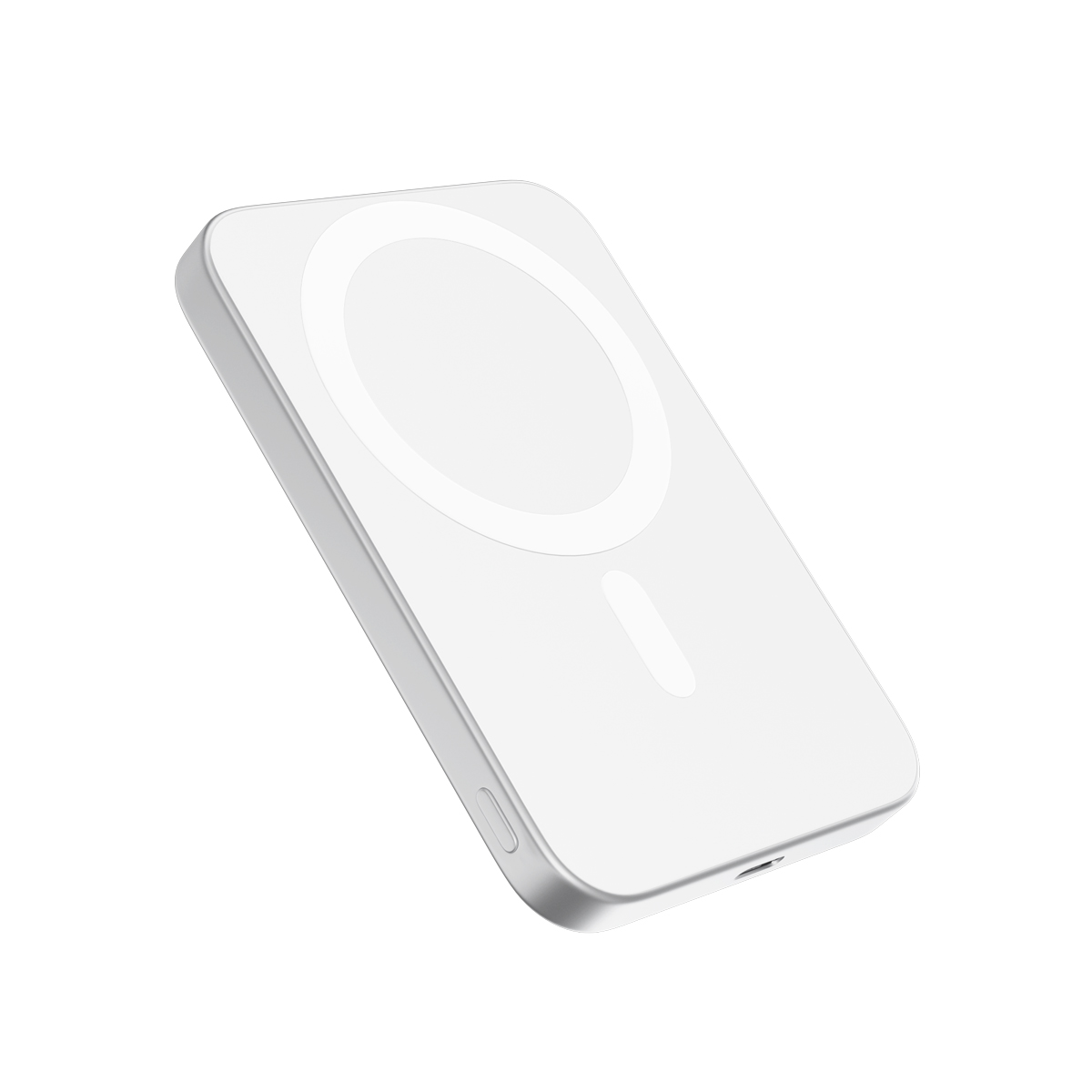 Epico 5000mAh Alu PowerBanka s MagSafe - strieborná 
