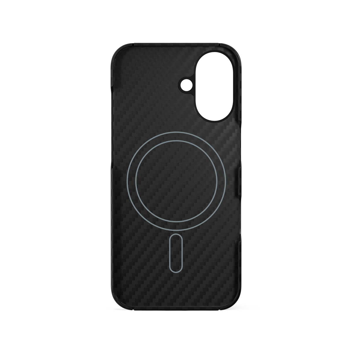 Epico Mag+ Carbon kryt pre iPhone 16 Plus - čierny 