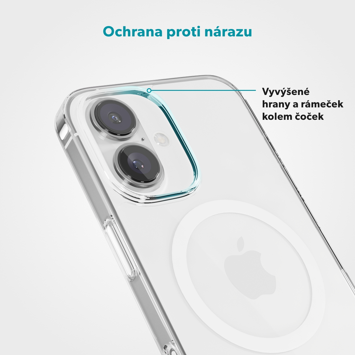 Epico Mag+ Hero kryt iPhone 16 Plus - transparentný 
