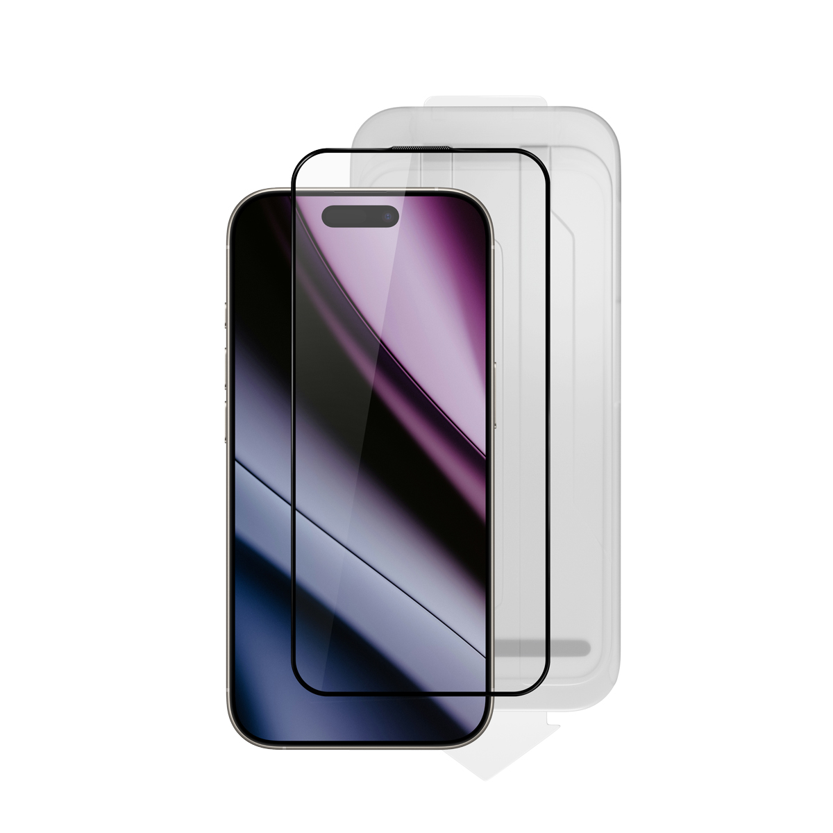 Epico 3D sklo s aplik. - 2ks pre iPhone 15/ 16 