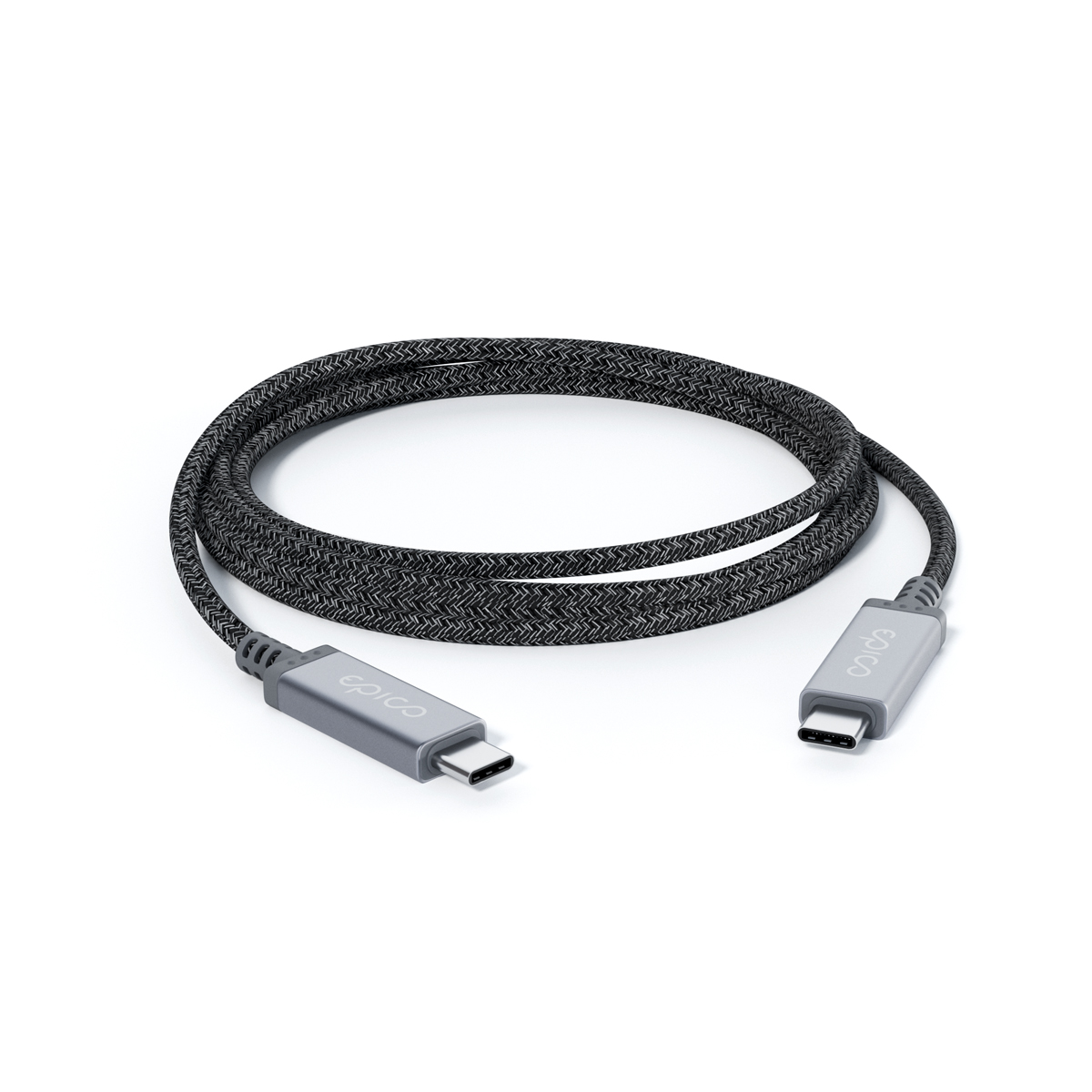 Epico Thunderbol 4 Braided Cable - space grey 