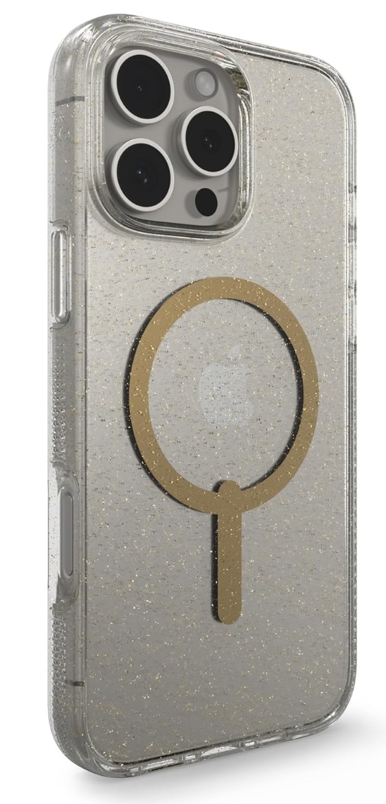 ZAGG kryt Milan Snap Apple iPhone 16 Pre Zlaté trblietky 