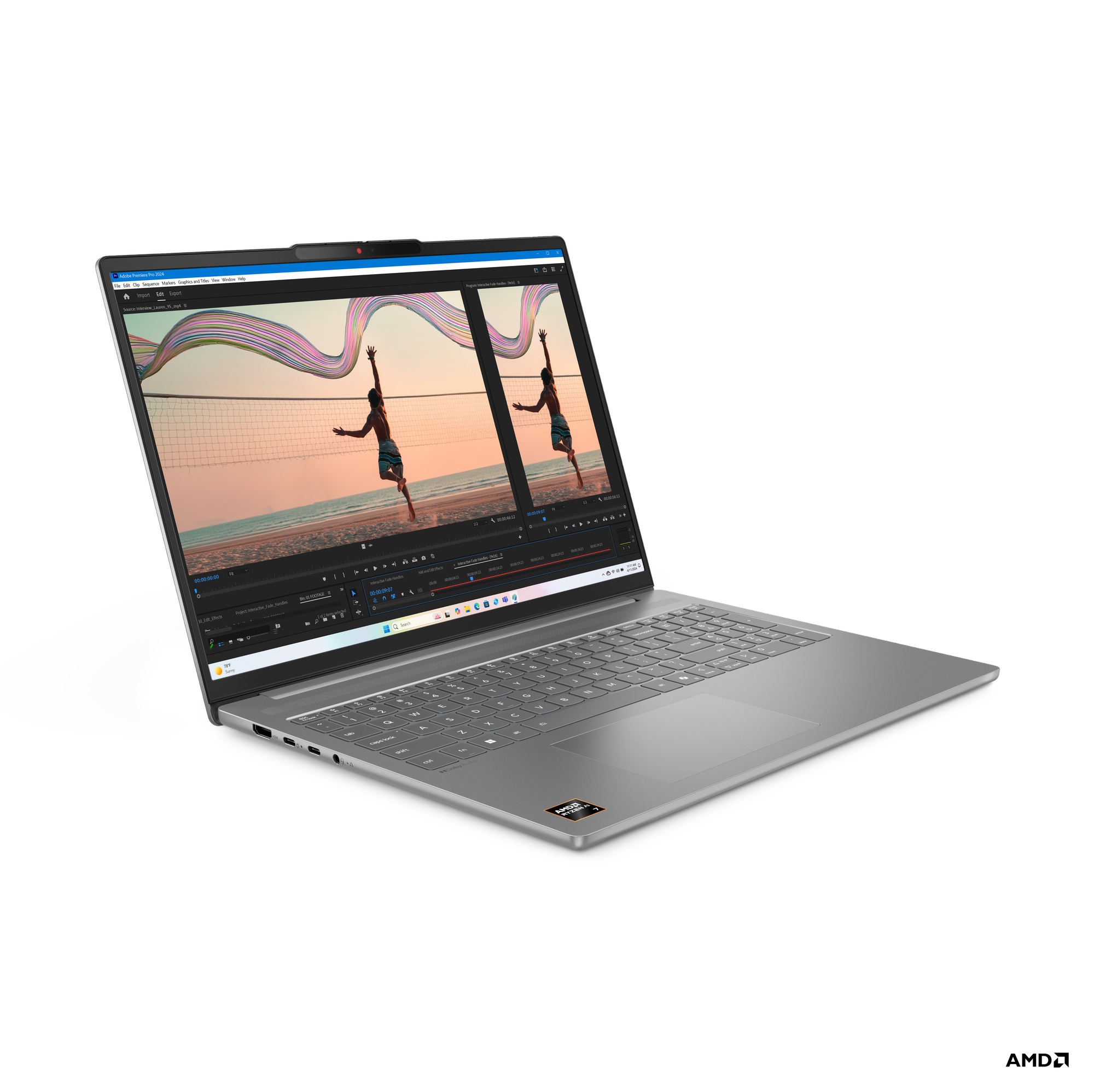 Lenovo IdeaPad Slim 5/ 16AKP10/ AI7-350/ 16"/ 2880x1800/ 24GB/ 1TB SSD/ AMD int/ W11H/ Gray/ 2R 