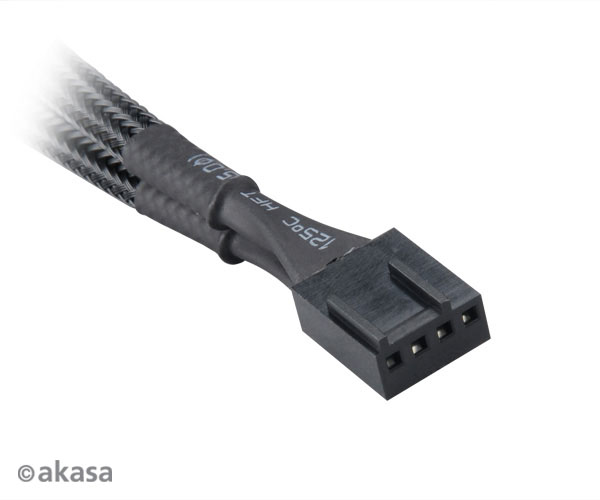 AKASA - PWM rozbočovač ventilátora - 4-pin 