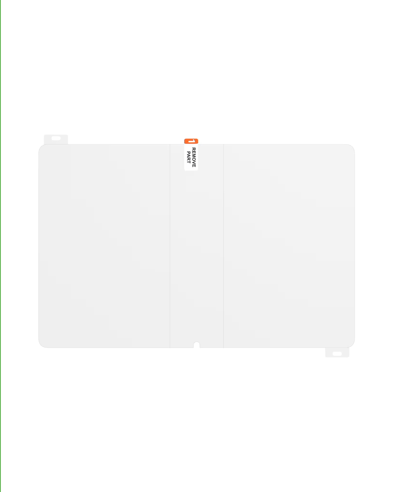 Samsung Ochranná fólia Tab S10 FE+ Transparent 