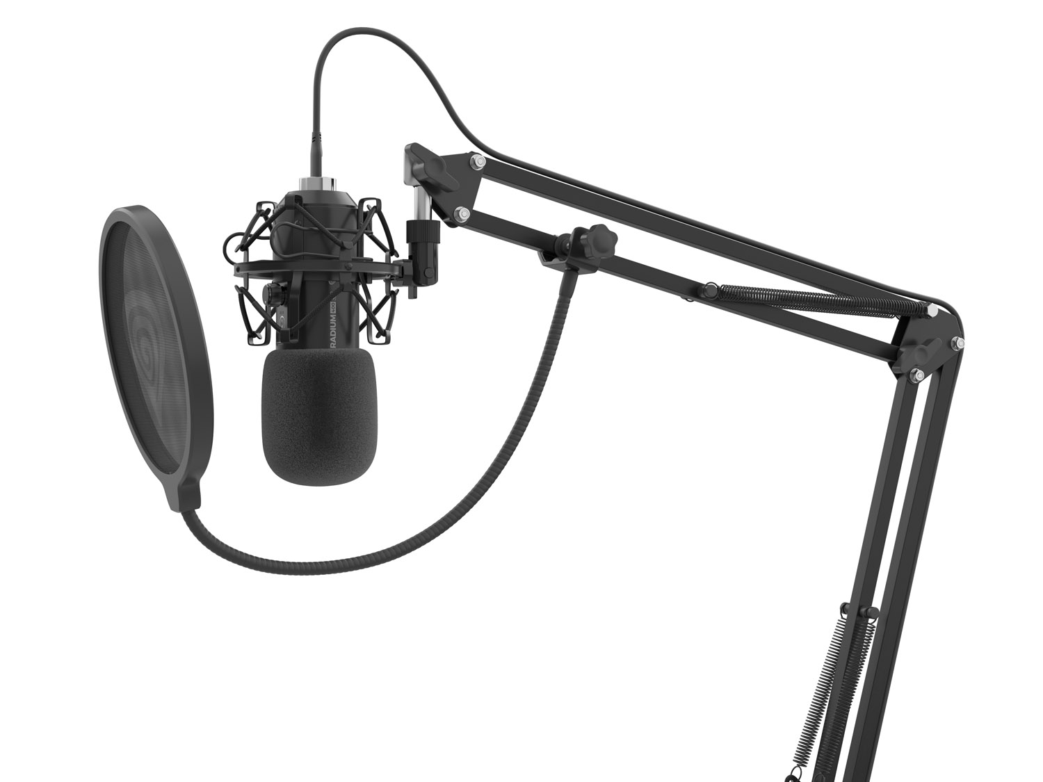 Streamovací mikrofón Genesis RADIUM 400 G2, USB 