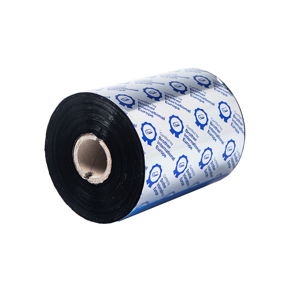 BROTHER Standardní pryskyřičná termotransferová černá barvonosná páska BRS-1D300-110 