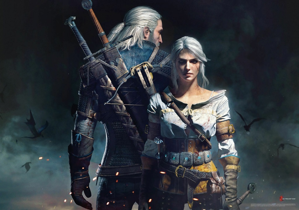 GLO GAMING PUZZLE: THE WITCHER GERALT & CIRI  