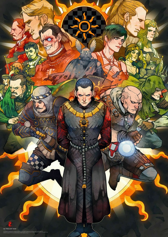 GLO GAMING PUZZLE: THE WITCHER NILFGAARD  