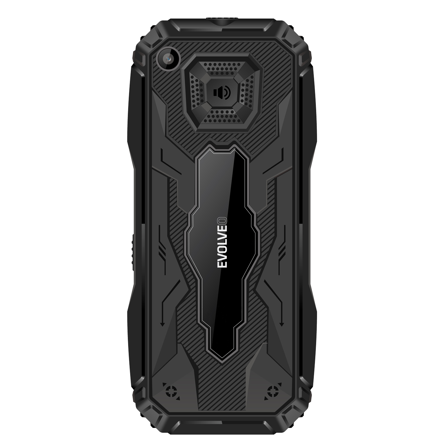 EVOLVEO MaxPhone A1, tlačidlový Dual SIM telefón, čierny 