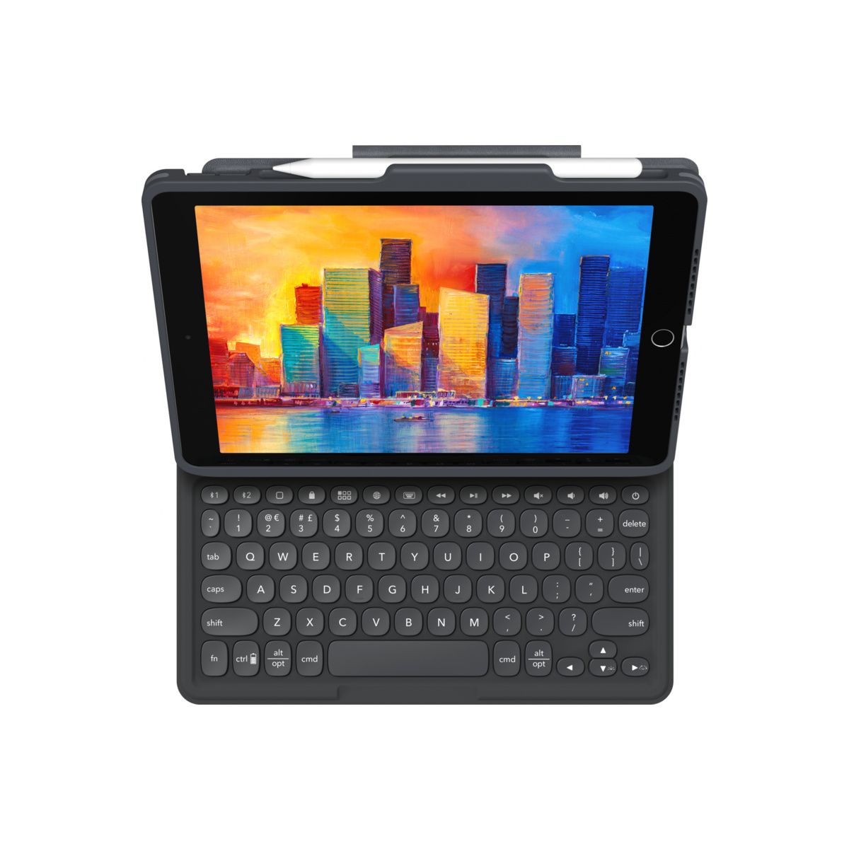 ZAGG Klávesnica Pro Keys iPad 10.2 - čierna/ sivá - EN 