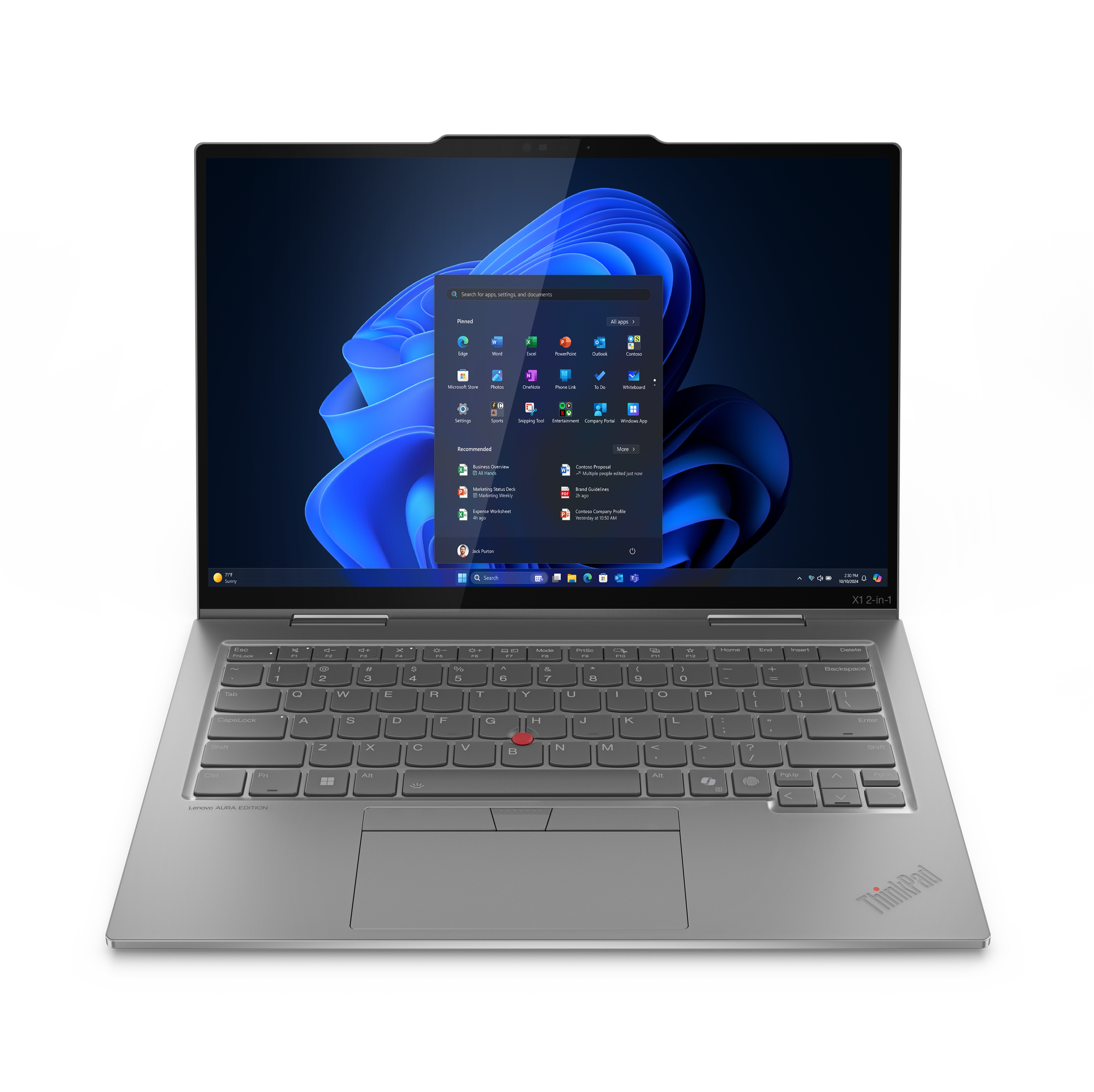 TP X1 2-in-1 10 14WUXGA/ U7-258V/ 32GB/ 2T/ W11P 