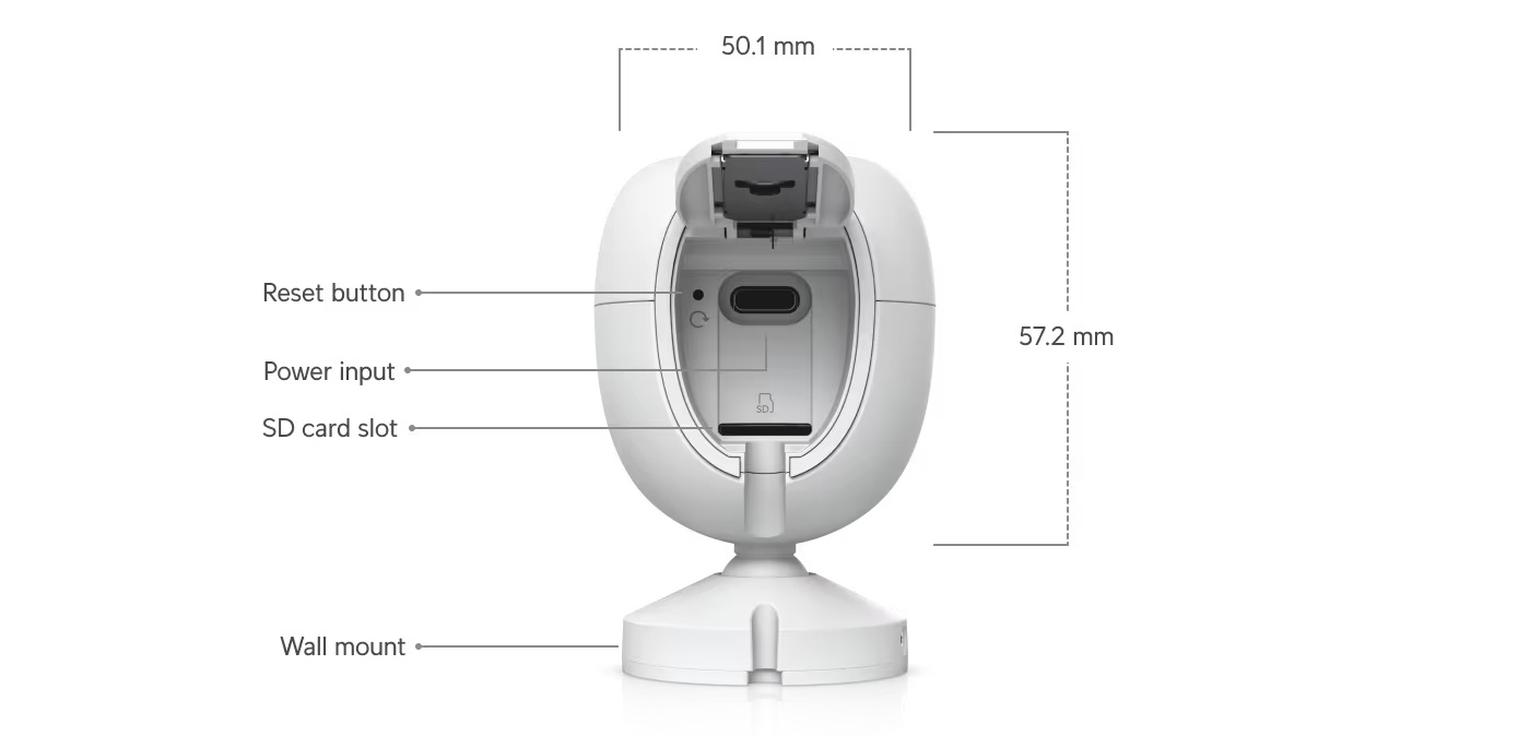Ubiquiti UVC-G6-INS-W - UniFi Protect G6 Instant, biela 