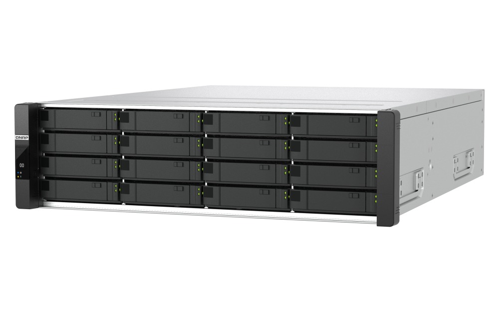 QNAP ES1686dc-R2-2142IT-128G (Duálny radič, 2x Xeon, 2x 64GB RAM, 16x 3, 5" SAS, 6x GbE, 8x 10Gb SFP+) 