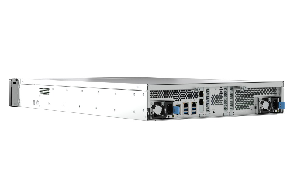 QNAP TDS-h2489FU-R2-4314-256G (2x Xeon, 256GB RAM, 24x 2, 5" U.2 SATA, 4x PCIe, 4x 2, 5GbE, 2x 25GbE) 