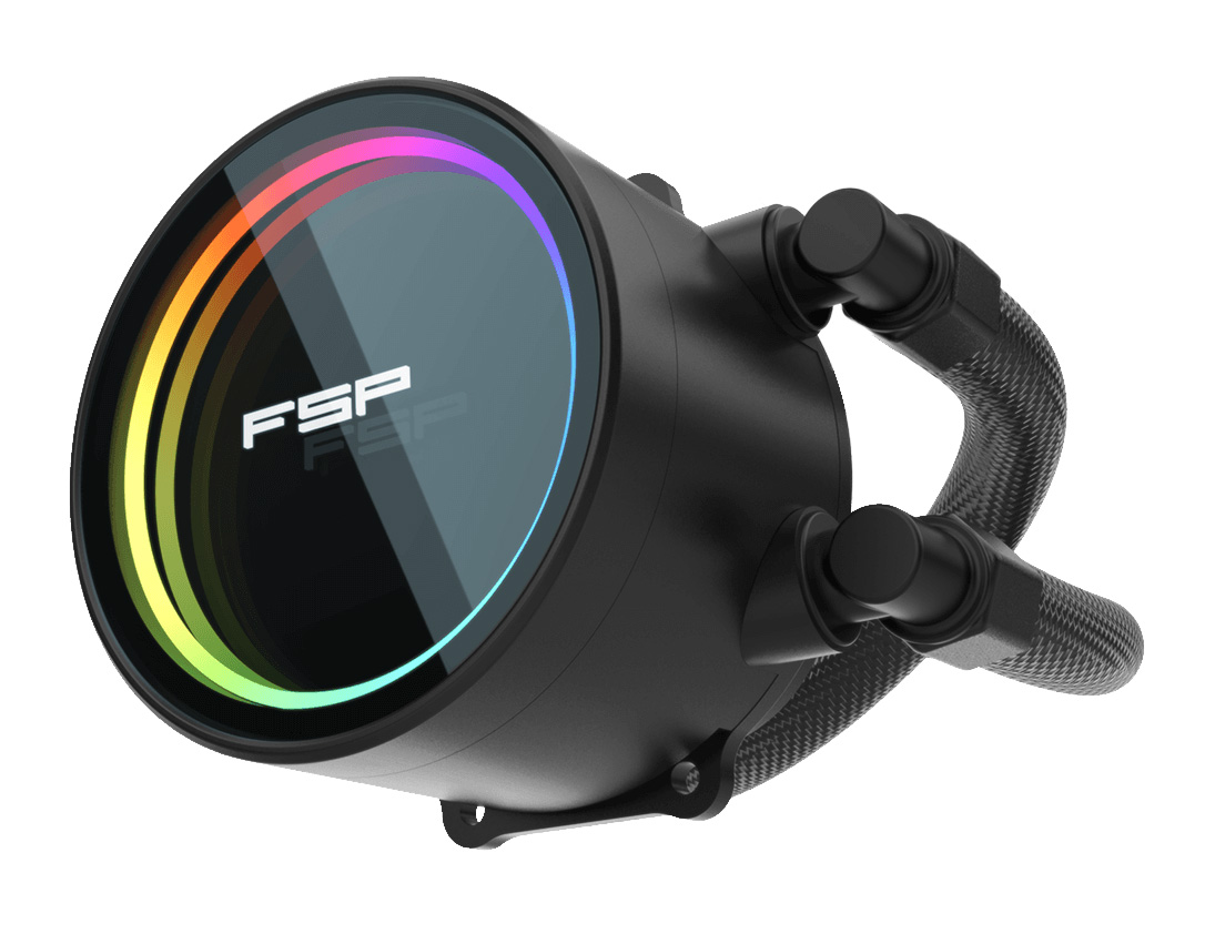 FSP Vodné chladenie AE24-B, Black 