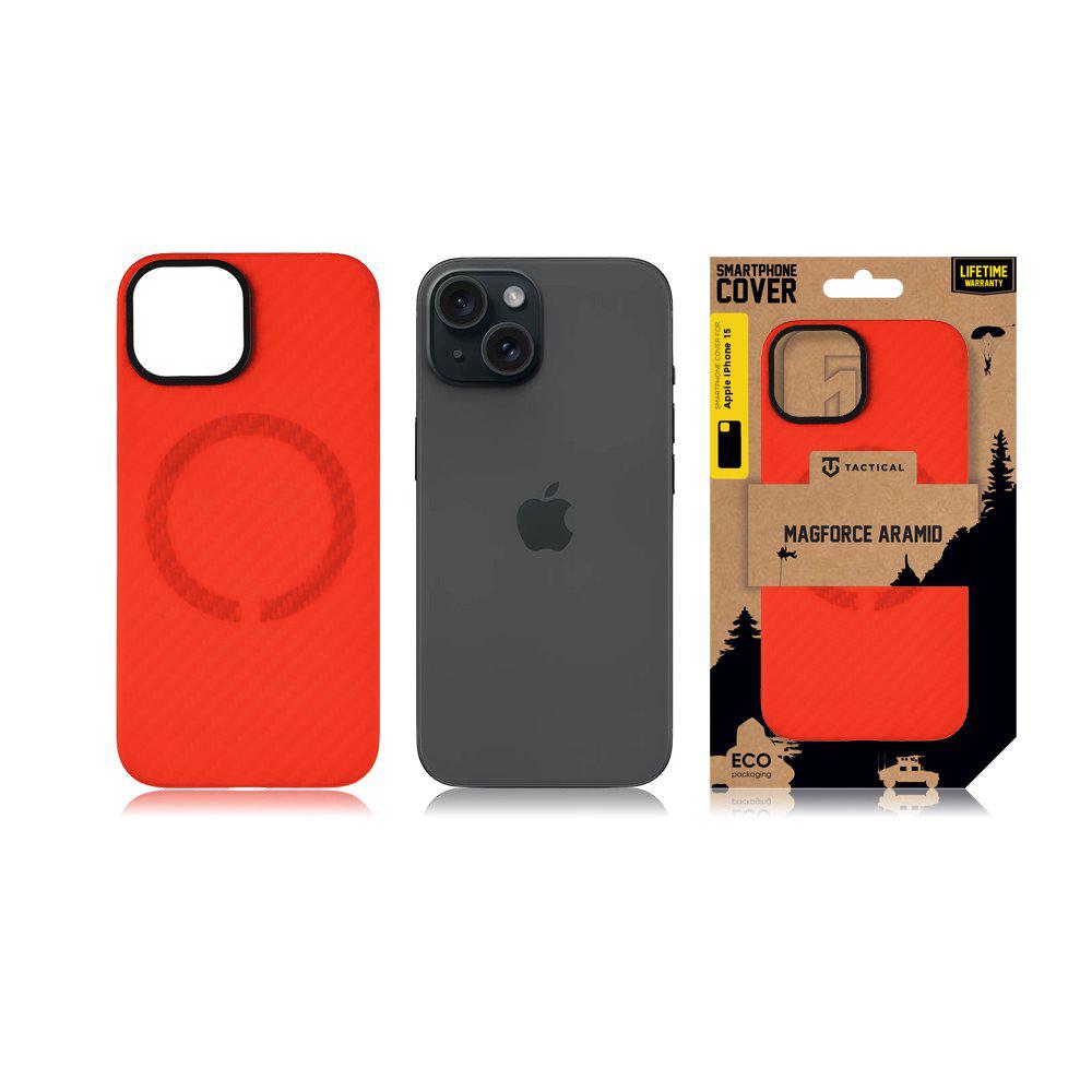 Tactical MagForce Aramid Bloody Mary Limited Edition Kryt pre Apple iPhone 15 