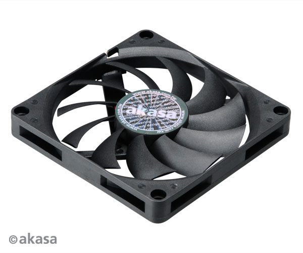 ventilátor Akasa - 8 cm slim