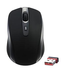 EVOLVEO WML-306B/ Cestovná/ Laserová/ 1 600 DPI/ Bezdrôtová USB/ Čierna