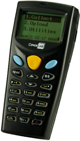 Přenosný terminál CPT-8001L, laser, 4MB, bez stoj.