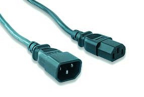 Kábel sieťový, predlžovací, 3m VDE 220/ 230V