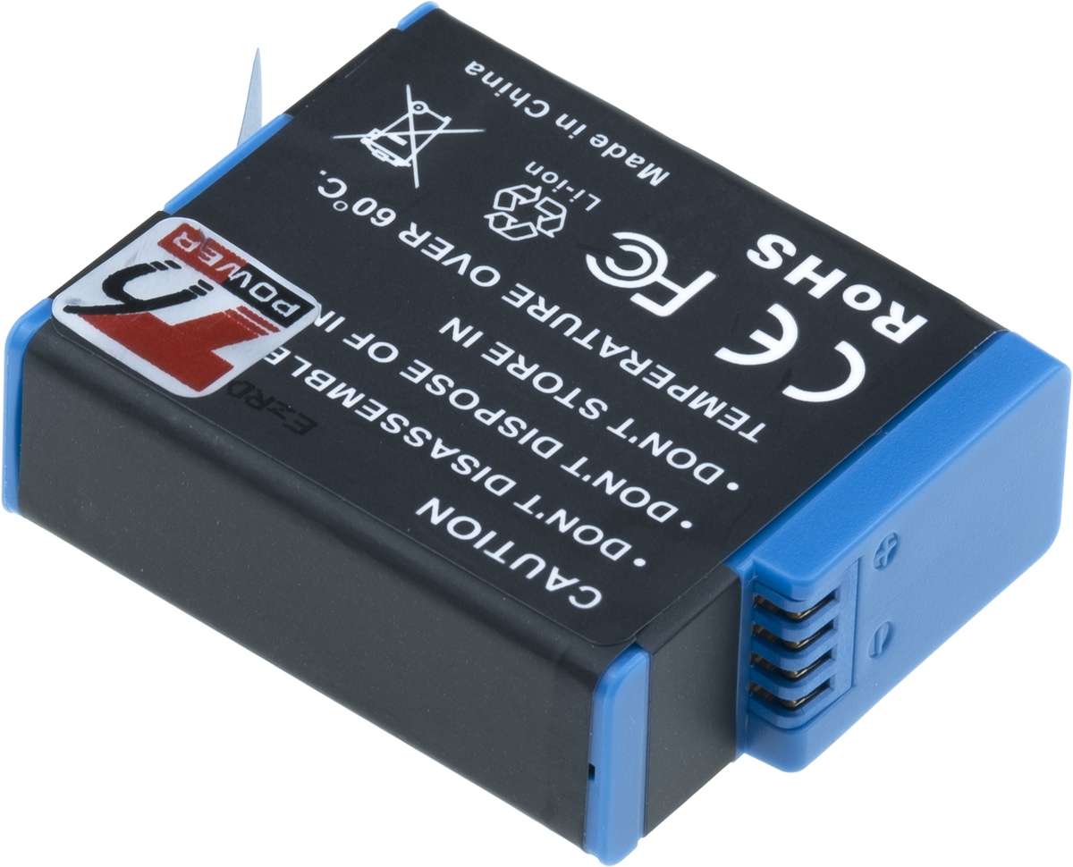 Batéria T6 Power GoPro Hero 9, Hero 10, Hero 11, Hero 12, 1720mAh, 6, 6Wh 
