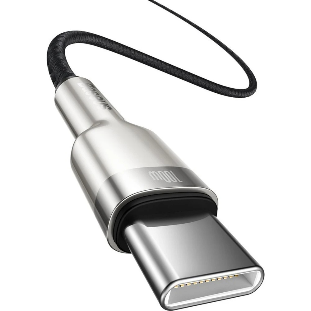 Baseus Dátový kábel Cafule USB-C/ USB-C 2m 100W čierny 