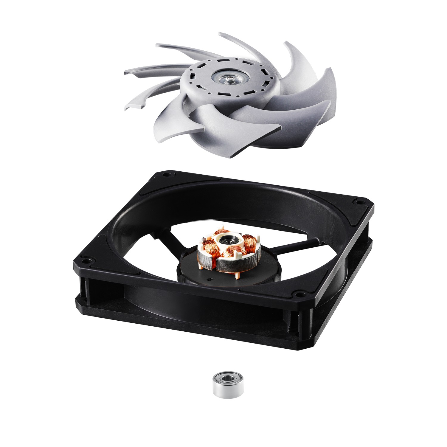 Adata XPG Vento PRO 120mm fan čierny PWM 