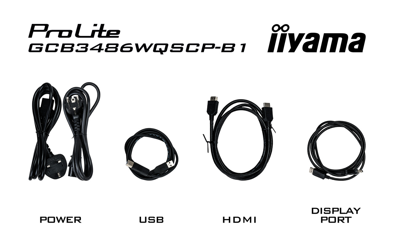iiyama G-Master/ GCB3486WQSCP-B1/ 34"/ VA/ wQHD/ 240Hz/ 0, 4ms/ Black/ 3R 