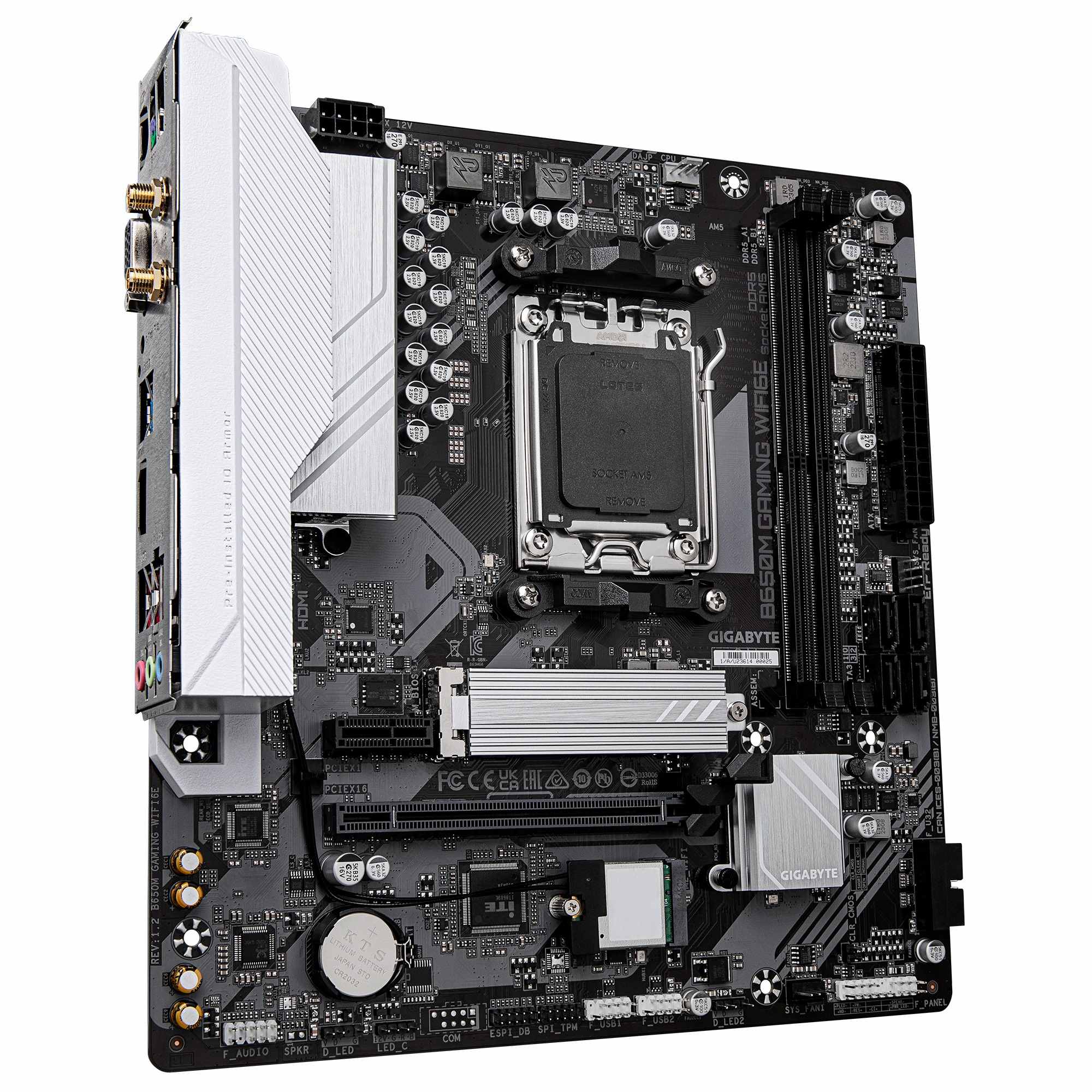 GIGABYTE B650M GAMING WIFI6E/ AM5/ mATX 