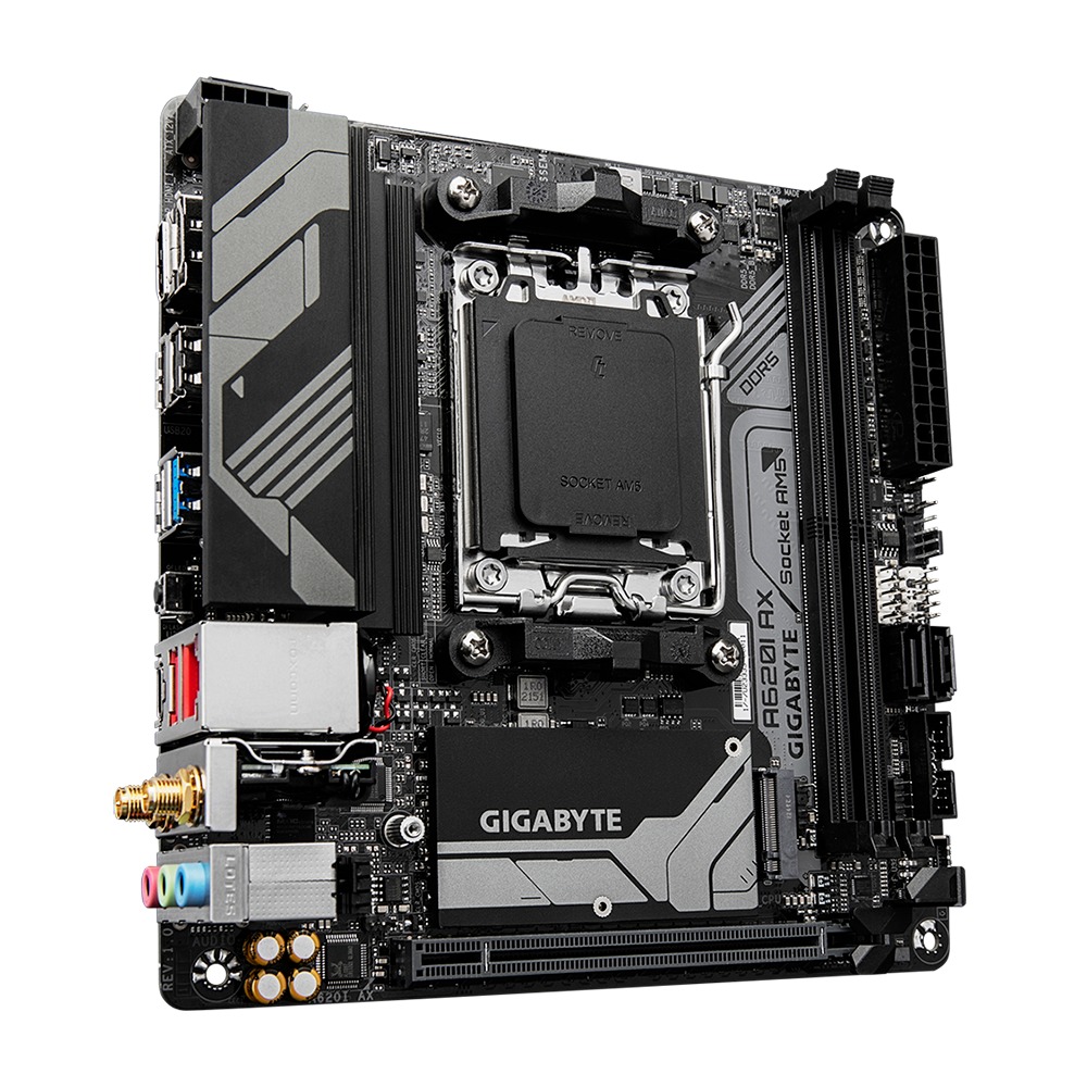GIGABYTE A620I AX/ AM5/ mITX 