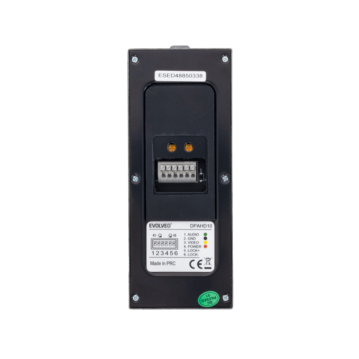 EVOLVEO DoorPhone AHD10, Sada domáceho WiFi videotelefónu s ovládaním dverí a RFID, čierny 10" monito 
