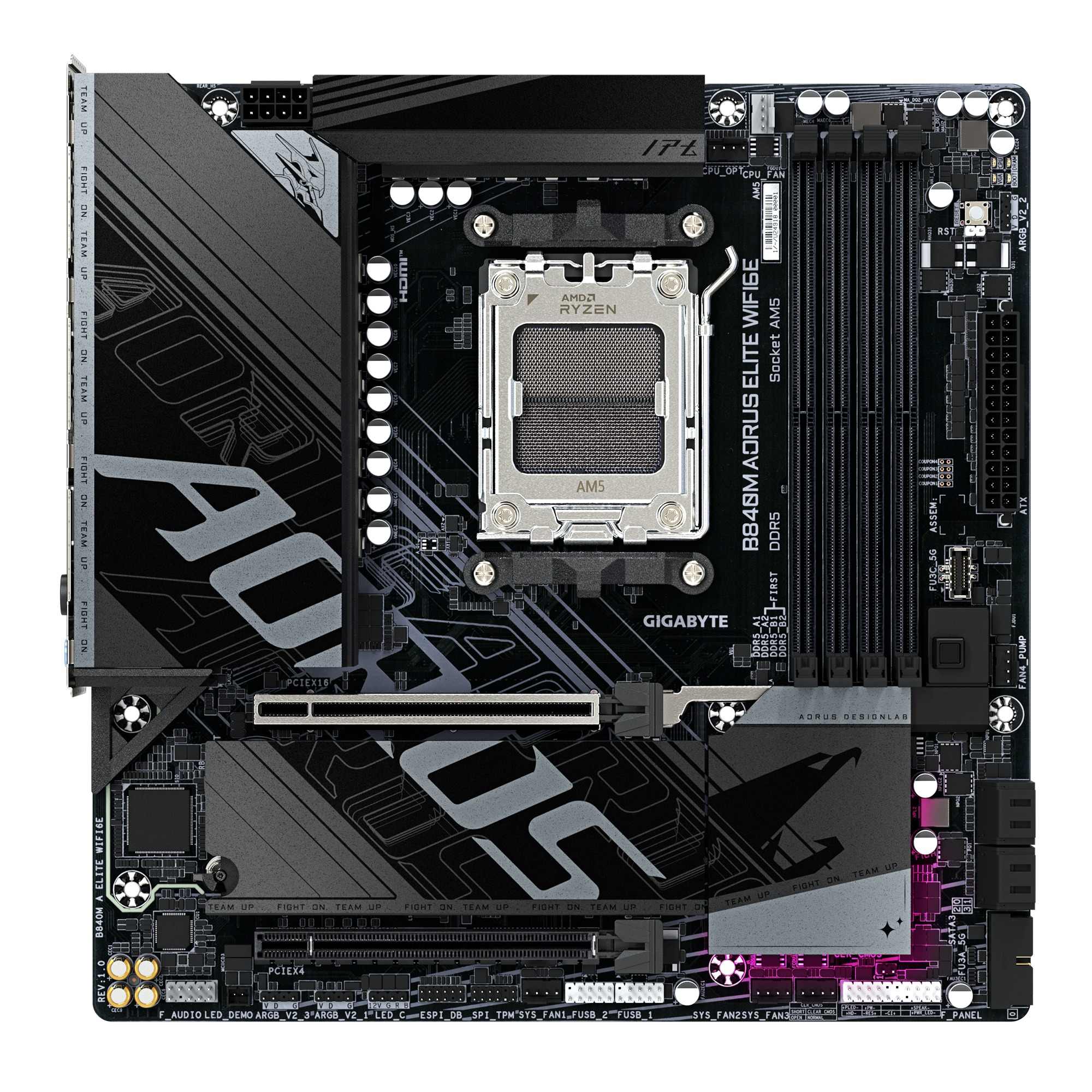 GIGABYTE B840 AORUS ELITE WIFI6E/ AM5/ mATX 
