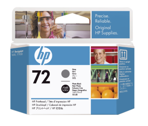 HP no 72 - šedá a foto čierna tlač. hlava, C9380A