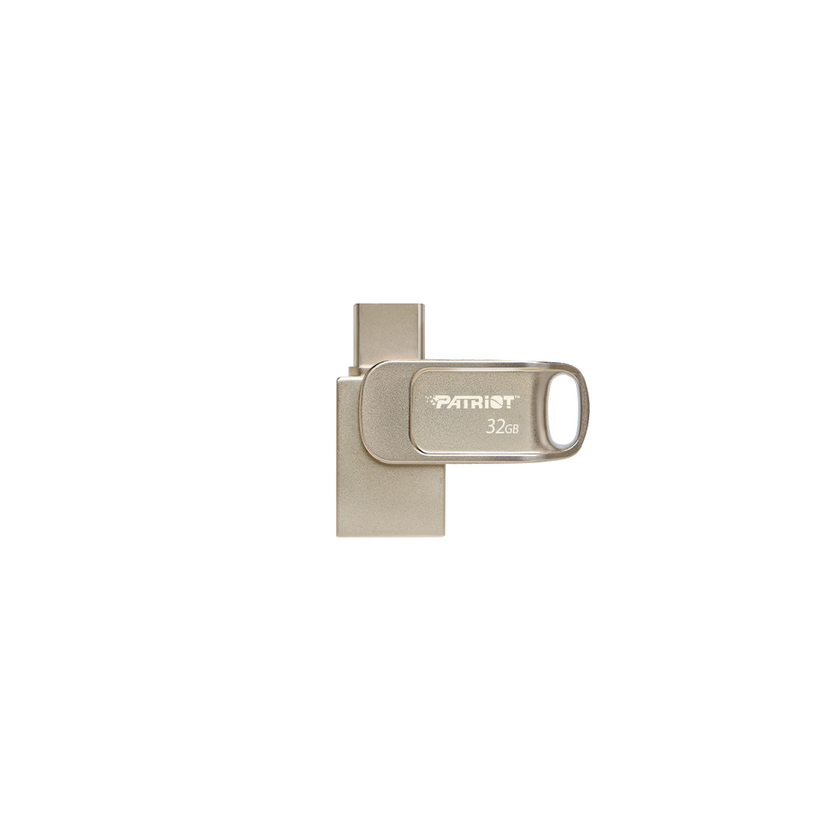 Patriot TAB T560/ 32GB/ USB 3.2/ USB-A + USB-C/ Strieborná 