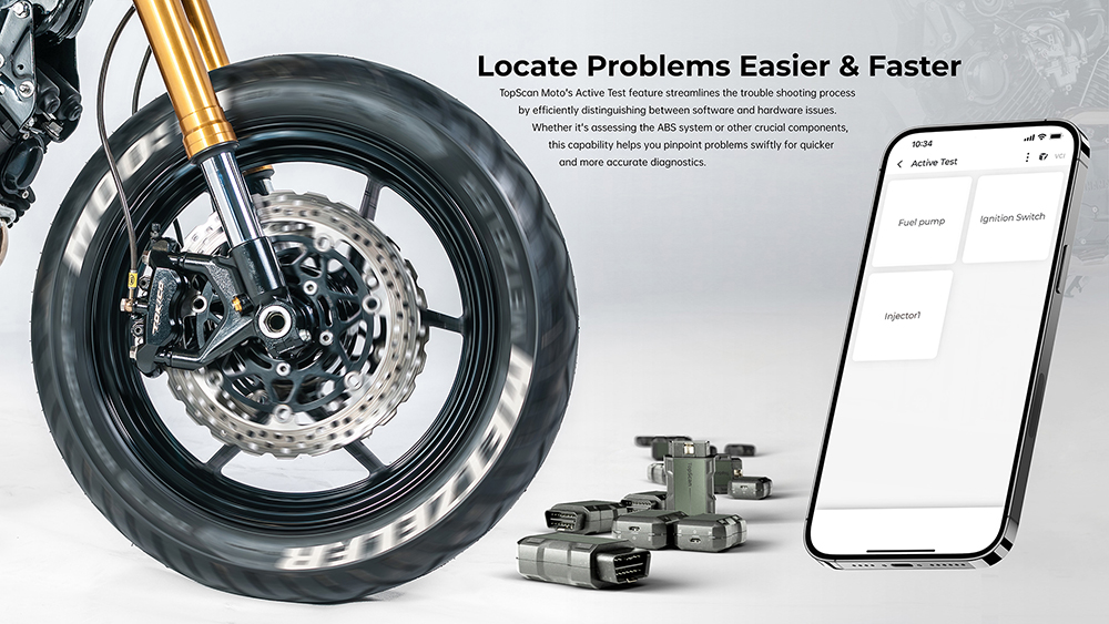 TOPDON diagnostické zariadenie TopScan Moto 