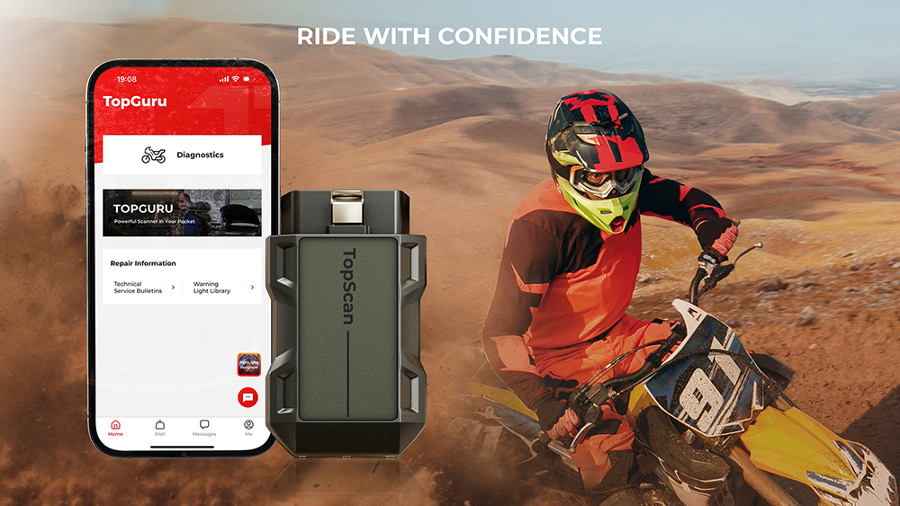 TOPDON diagnostické zariadenie TopScan Moto 